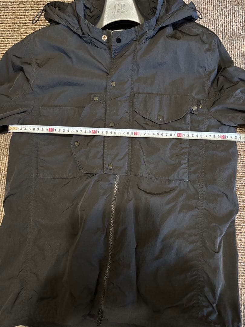 C.P COMPANY ブラックナイロンジャケット ゴーグル付き