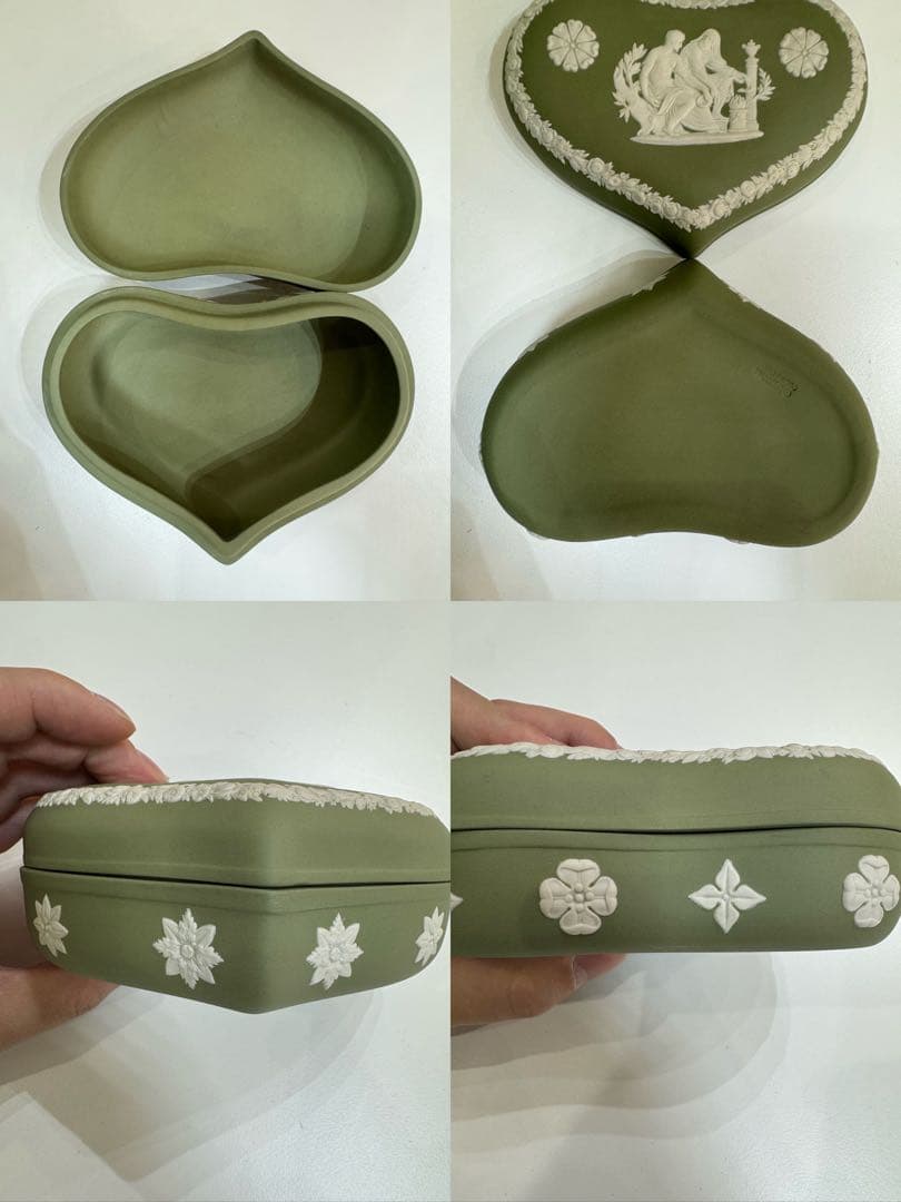 【希少】　ウエッジウッド　ジャスパーグリーン　6点セット