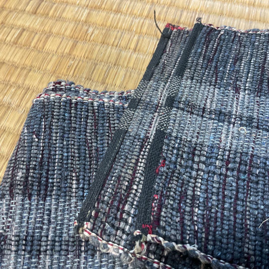 Os523 裂織　半幅帯