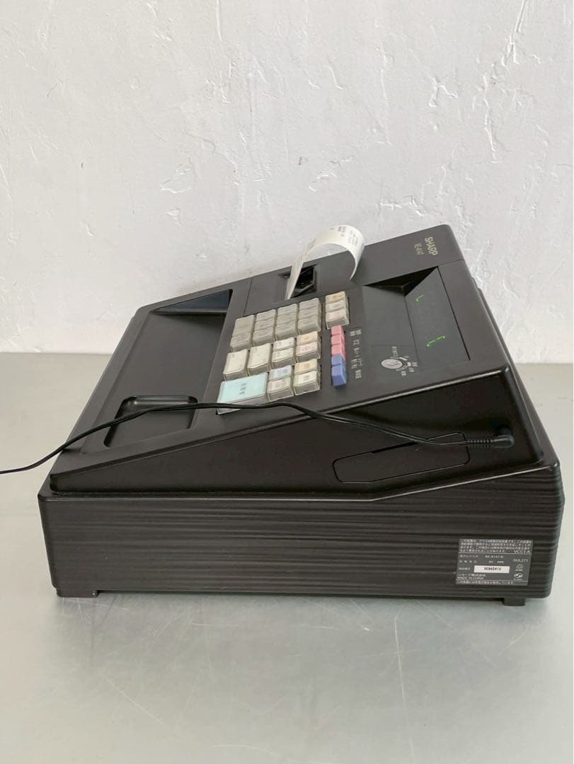 美品 SHARP 電子レジスタ XE-A147 ブラック レジスター シャープ