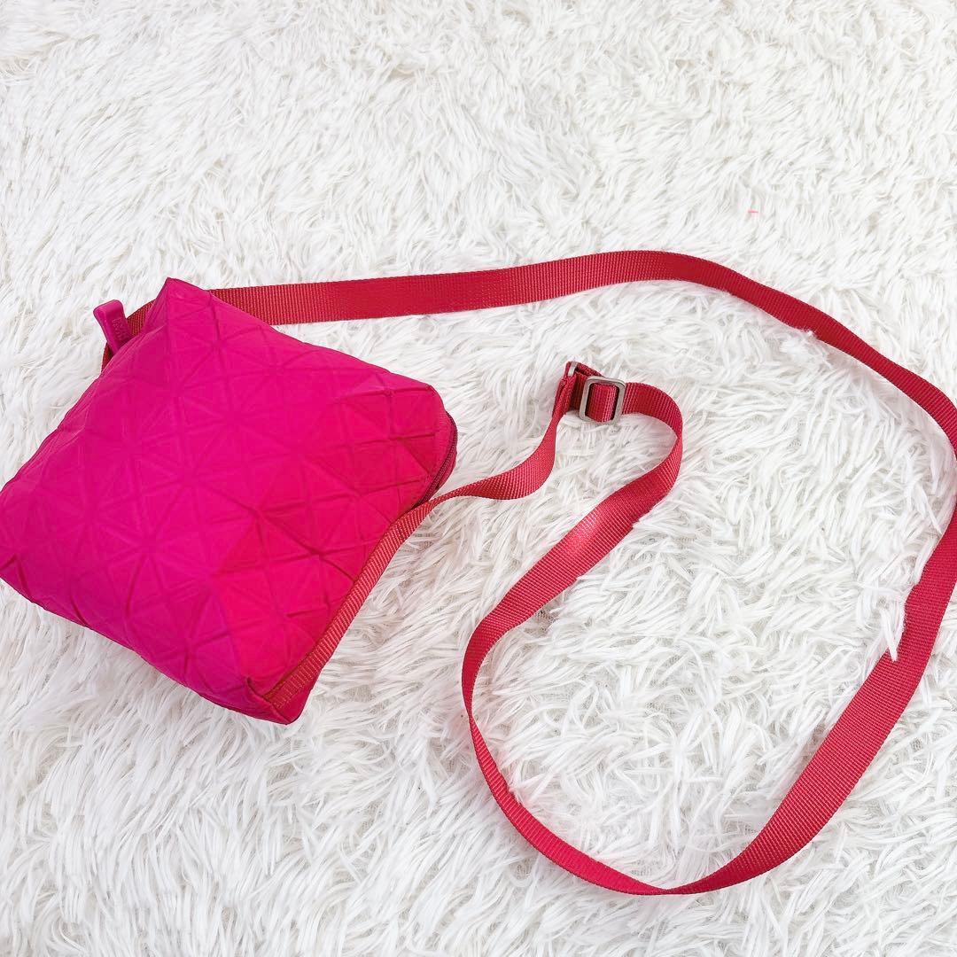 PLEATS PLEASEプリーツプリーズ ミニショルダー ピンク 斜めがけ