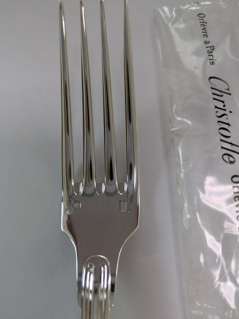 【未使用】クリストフル ナイフ＆フォーク （各２本 計４本）