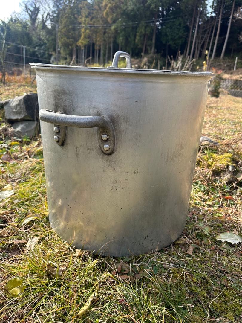 大きな寸胴鍋★アルミ製　（送料込み）