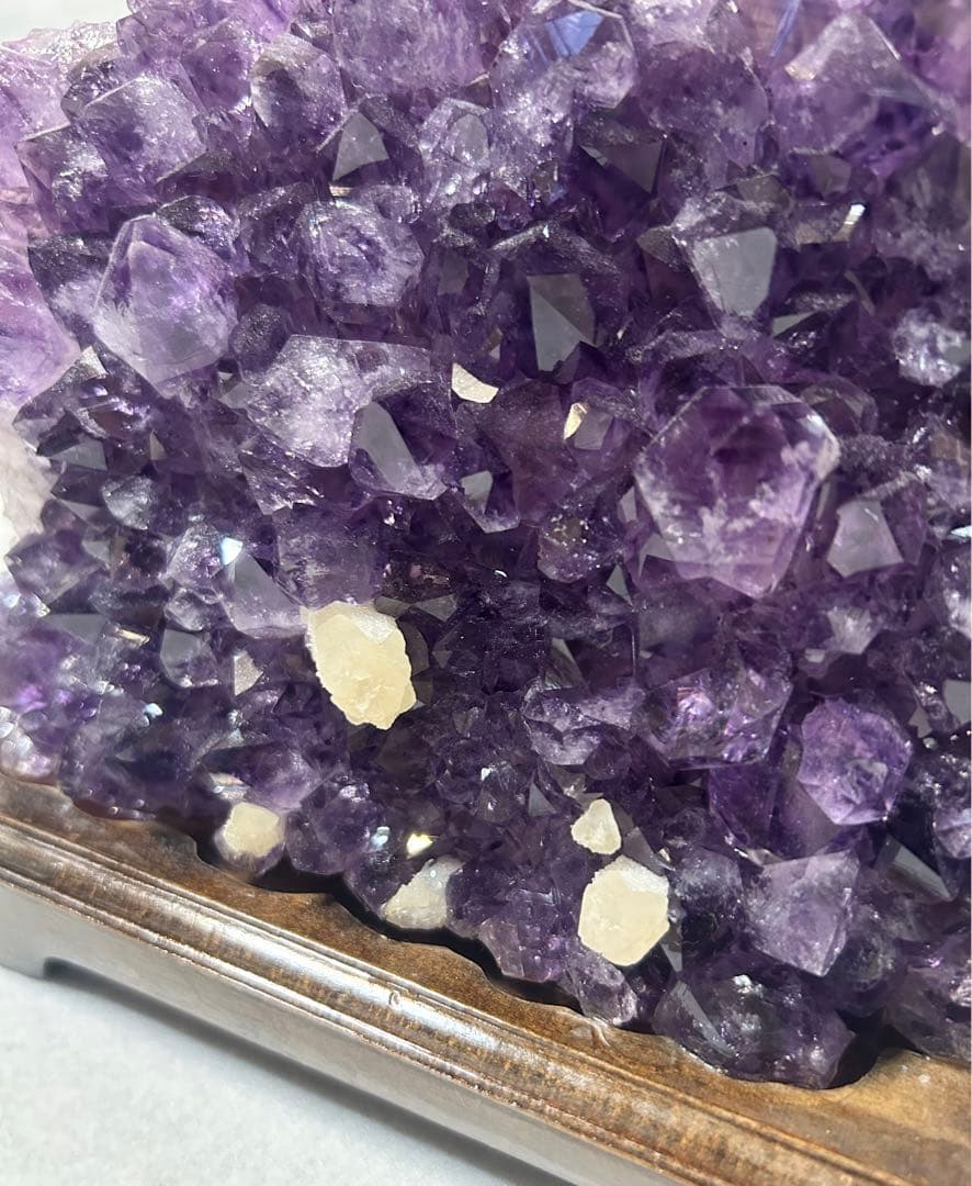 アメジスト オブジェ 2kg超 天然石 パワーストーン インテリア