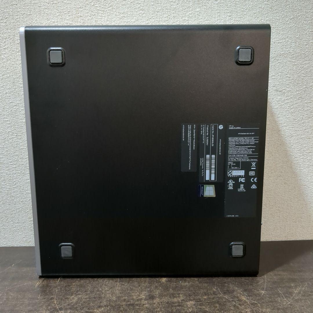 HP EliteDesk 800 G4 SFF デスクトップPC　M2318