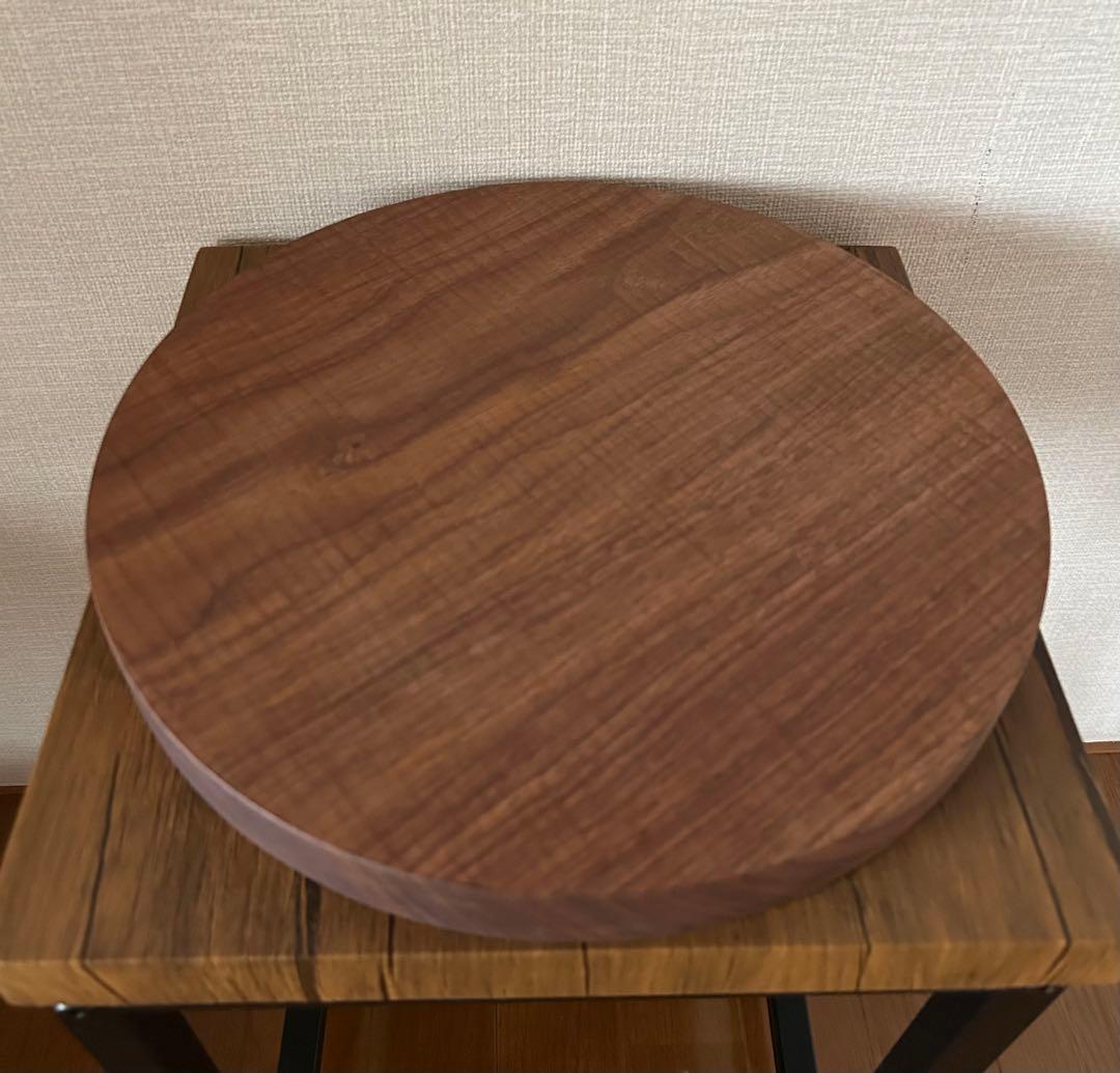 【堀 宏治 】丸盆 くるみ 30cm 未使用品