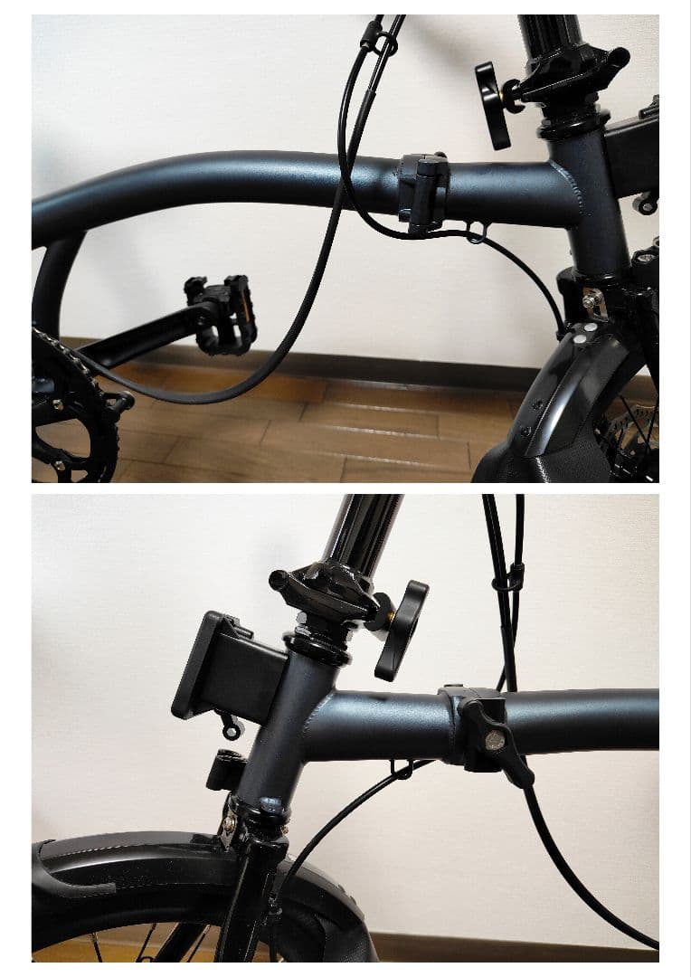 【しんさん様】mint bike mint t9b 9速 折りたたみ自転車