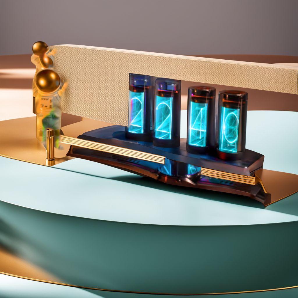 1600万色であなたの空間を彩る LED置き時計 RGクロック