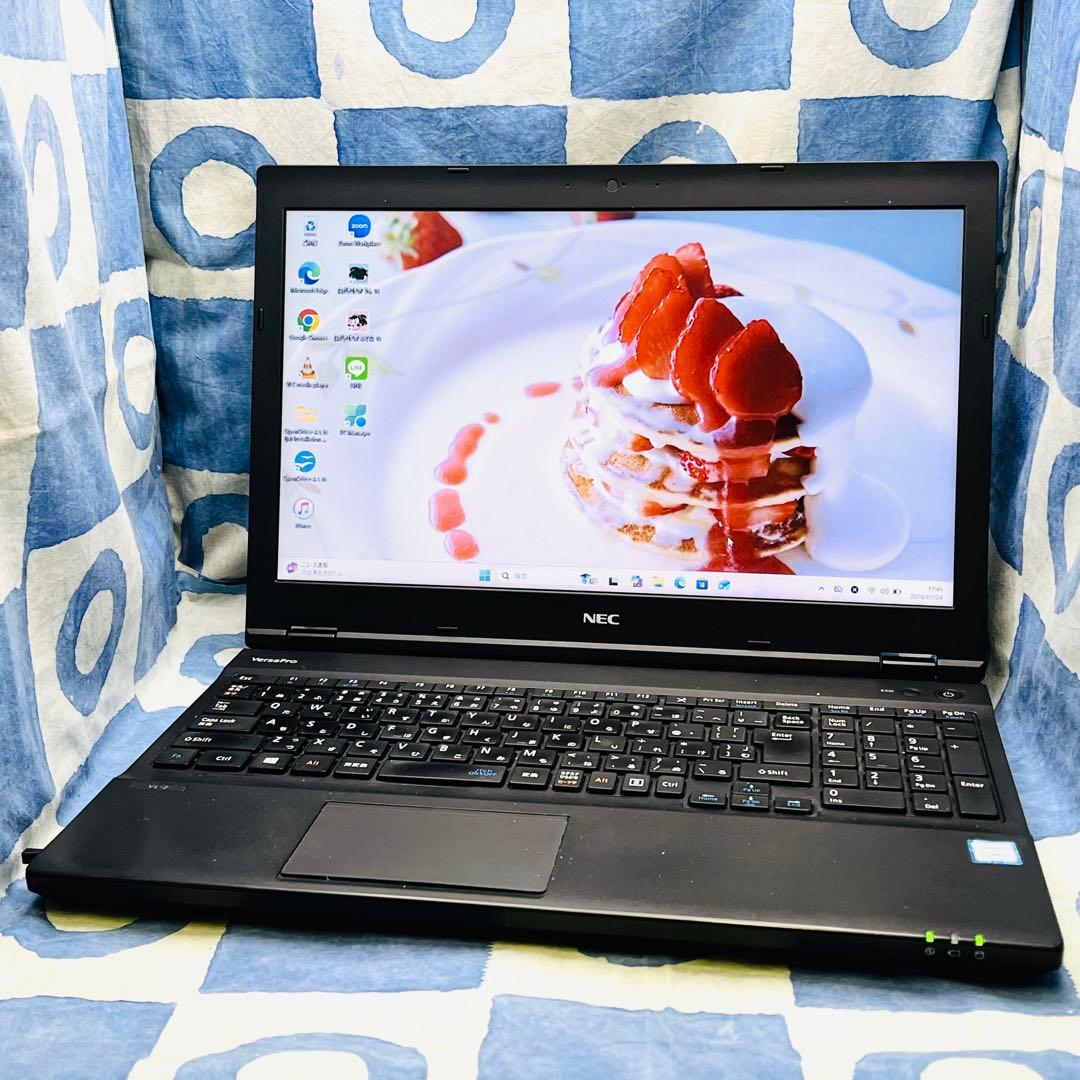 第8世代♡快速SSD256GB☆i5☆大人な黒ノートパソコン♪Windows11