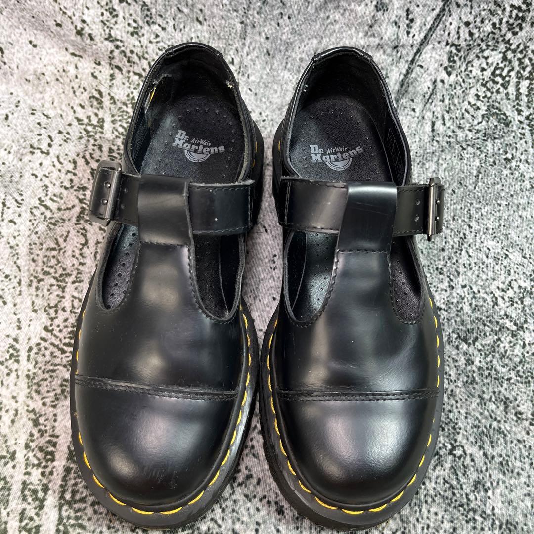 ドクターマーチン BETHAN メリージェーン ブラック ダブルソール 厚底
