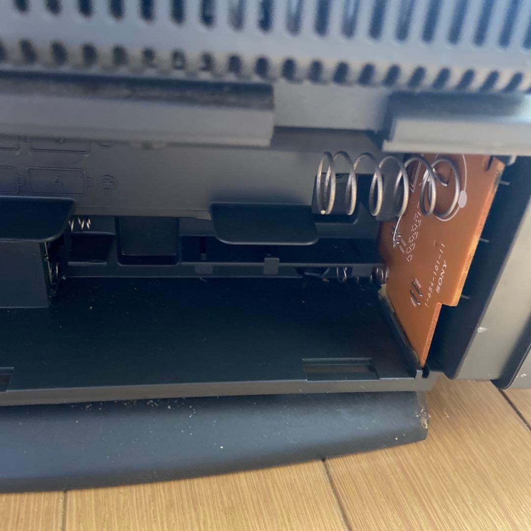 SONY ポータブル CD・MD・カセットデッキ取説有り　リモコンなし