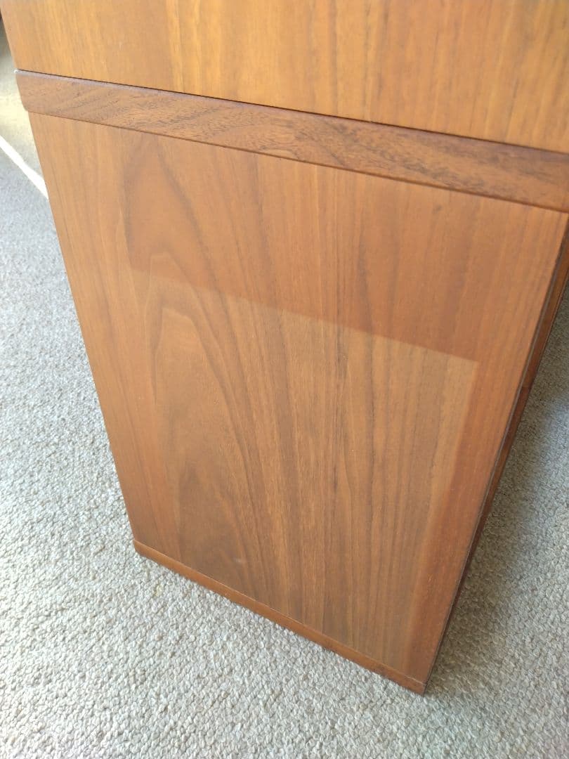 【訳あり良品】MUJI無印 スタッキングシェルフ3×2/ウォルナット材/ラック棚