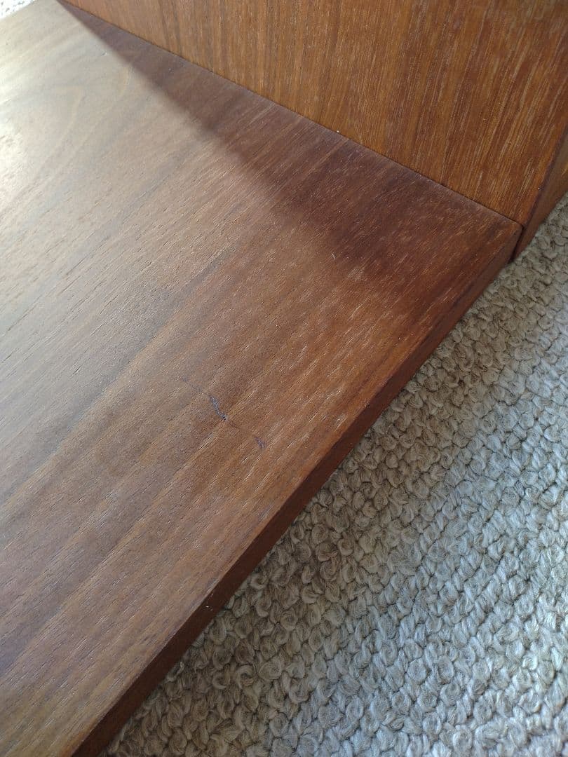 【訳あり良品】MUJI無印 スタッキングシェルフ3×2/ウォルナット材/ラック棚