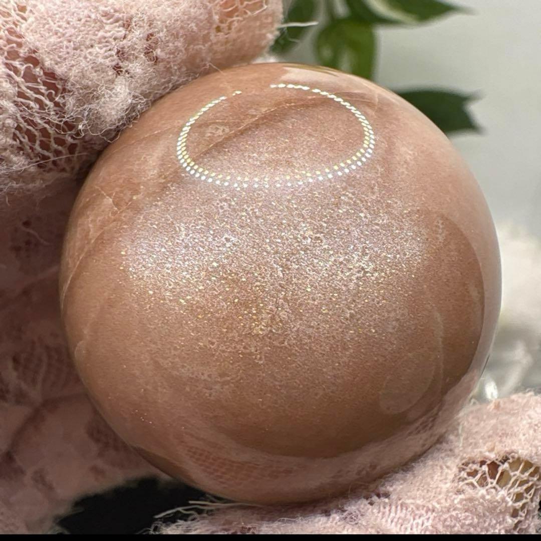 sufiakun高品質 ピーチムーンストーンスフィア♡♡No.1807