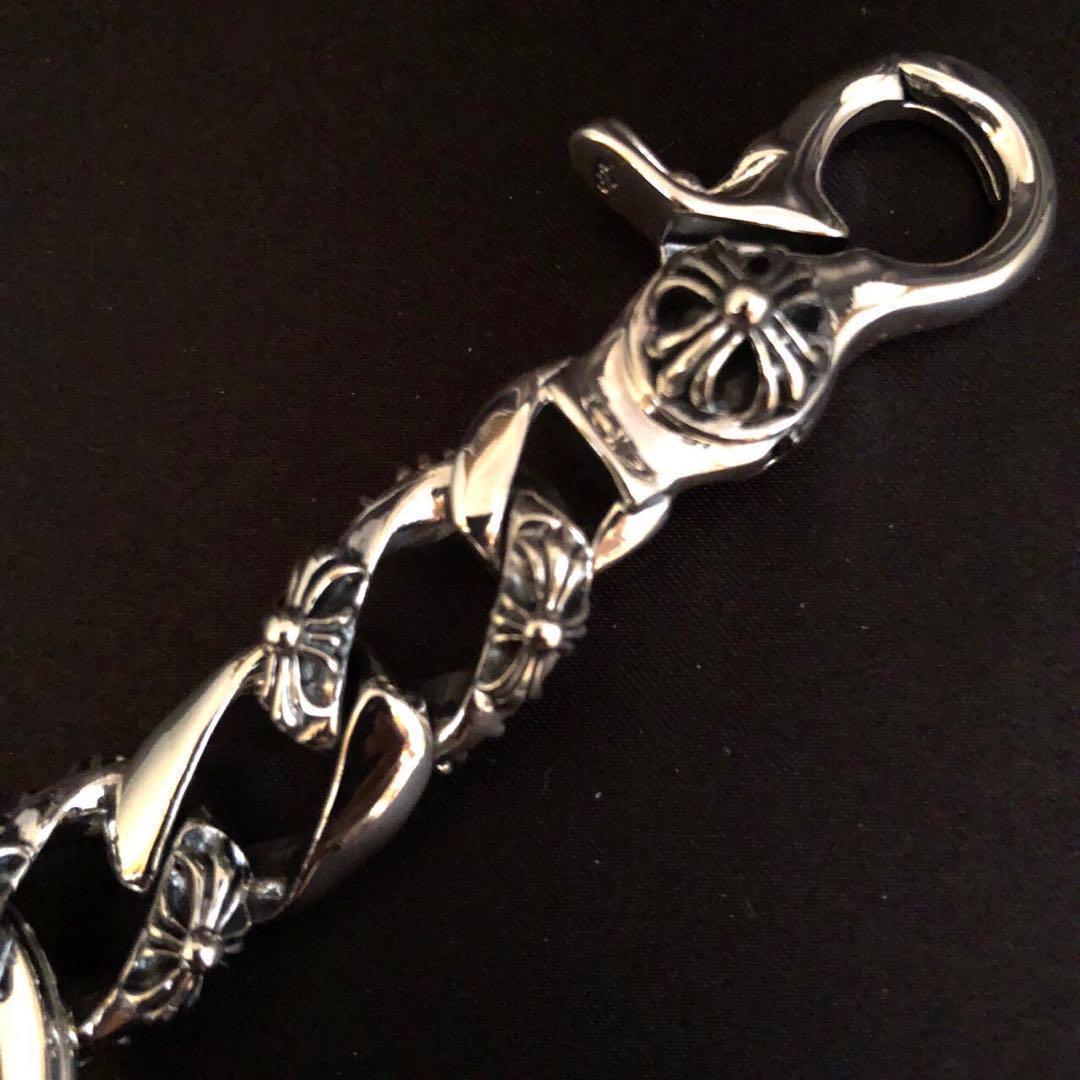 シルバー925 キーホルダー　キーリング　クロス　十字架　人気　1