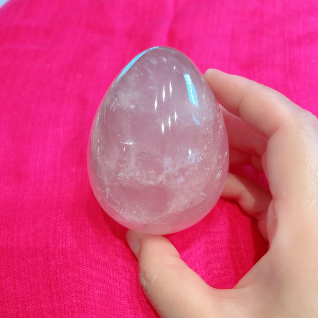 ローズクオーツ　レインボー