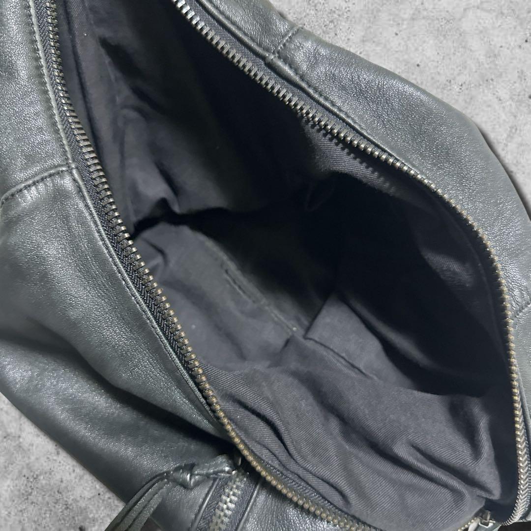 バッグ 00s archive shoulder bag leather grunge