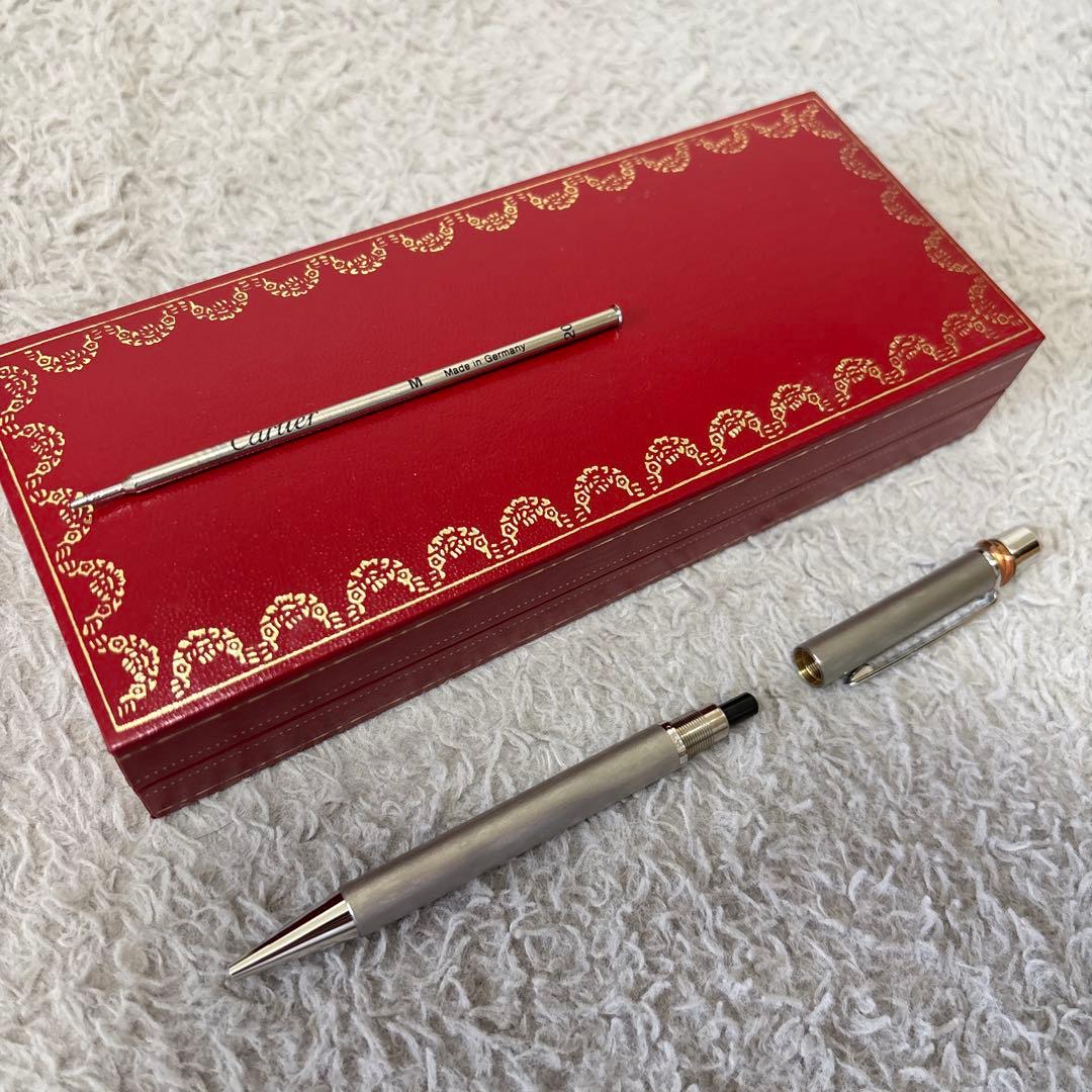 Cartier カルティエ トリニティ スリーゴールド ボールペン　希少