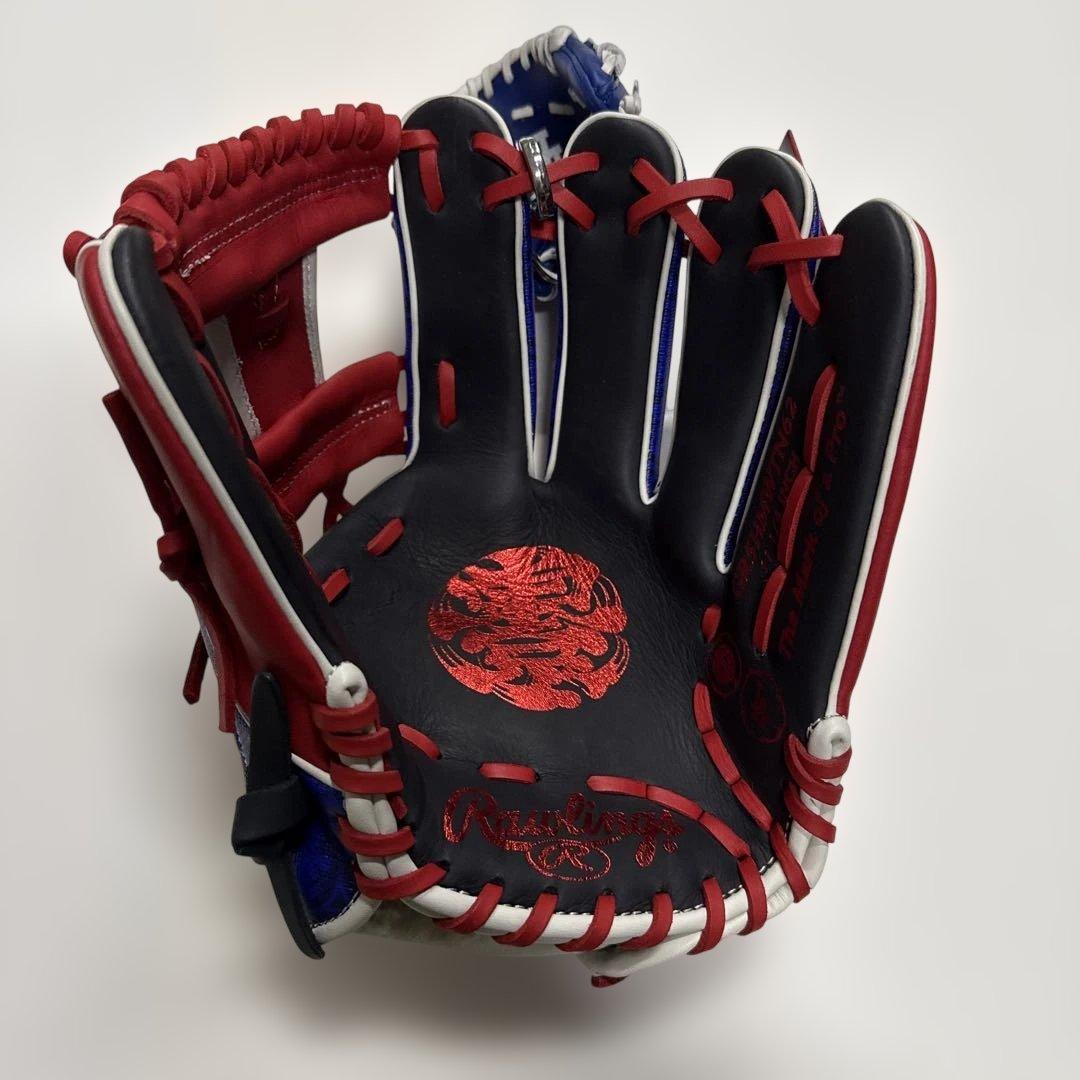 ローリングス 軟式用グラブ 内野手 東京シリーズ MLB ミニチュアグラブ付き