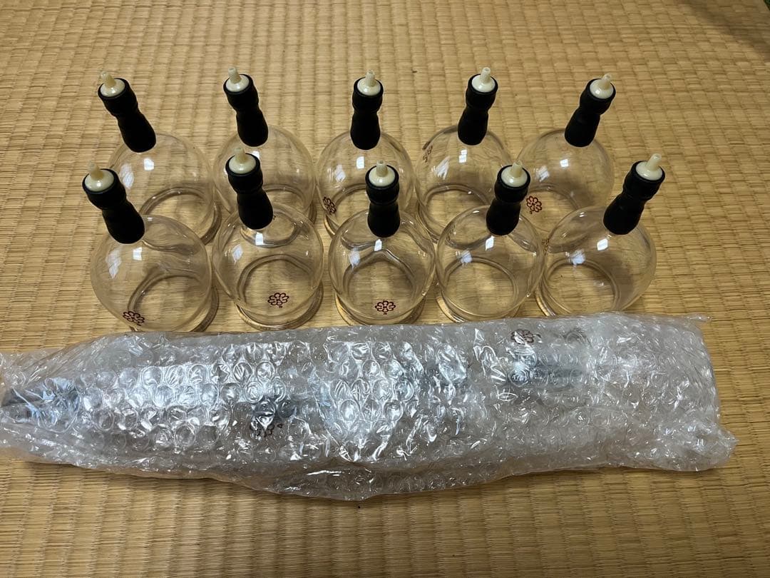 真空浄血療法　把手付吸着具