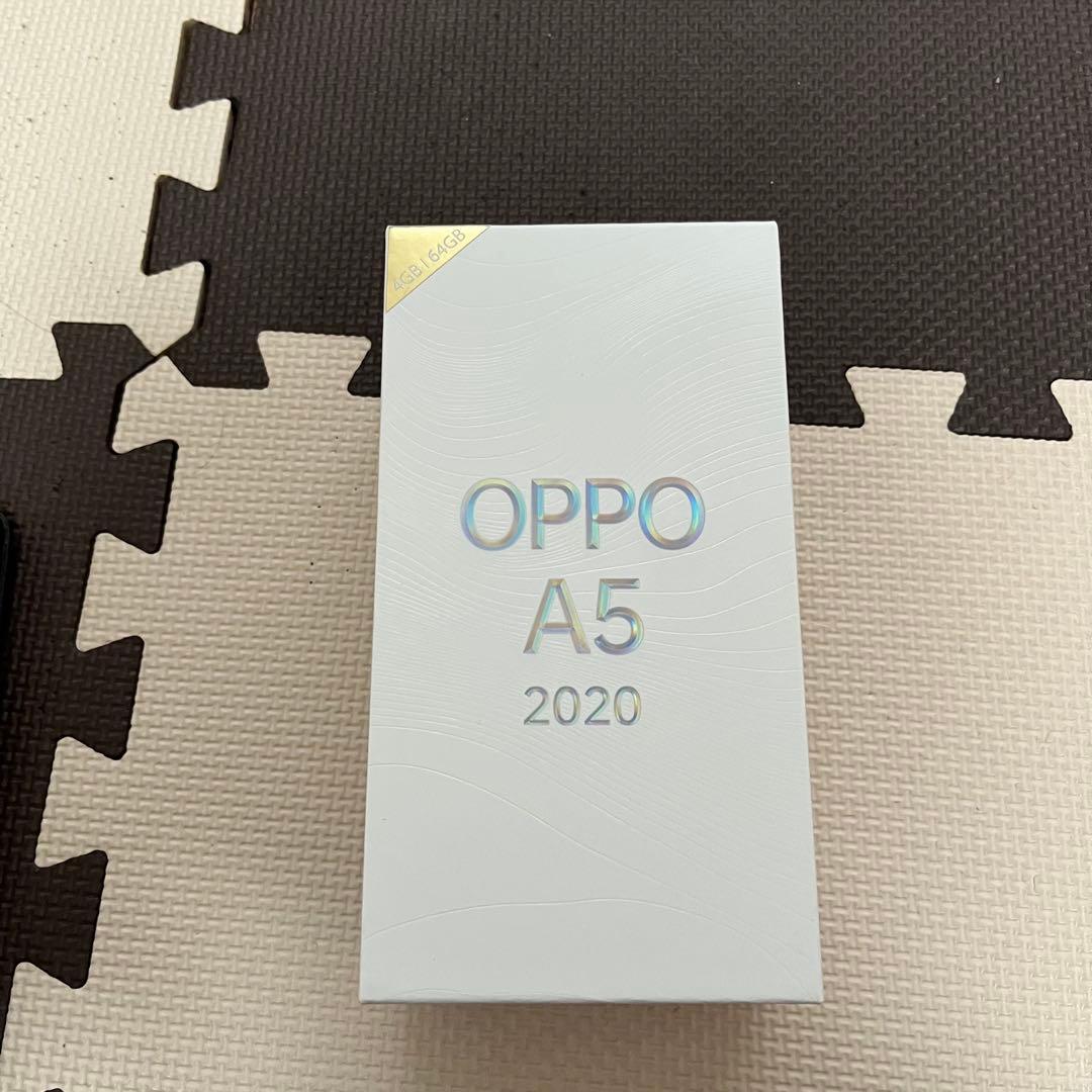 【付属品完備】OPPO A5 2020 ブルー 64GB SIMフリー おまけ付