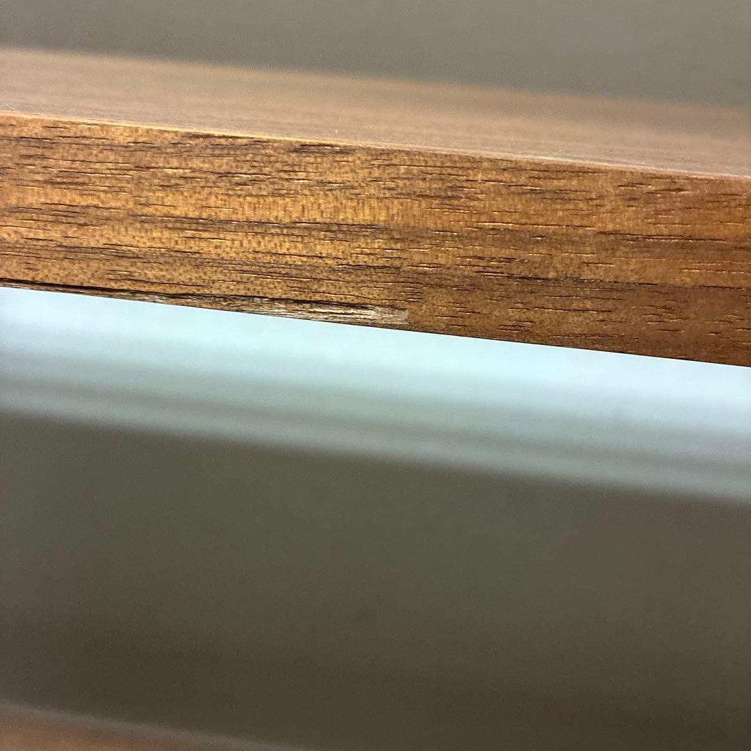 無印良品　スタッキングシェルフ　ウォールナット