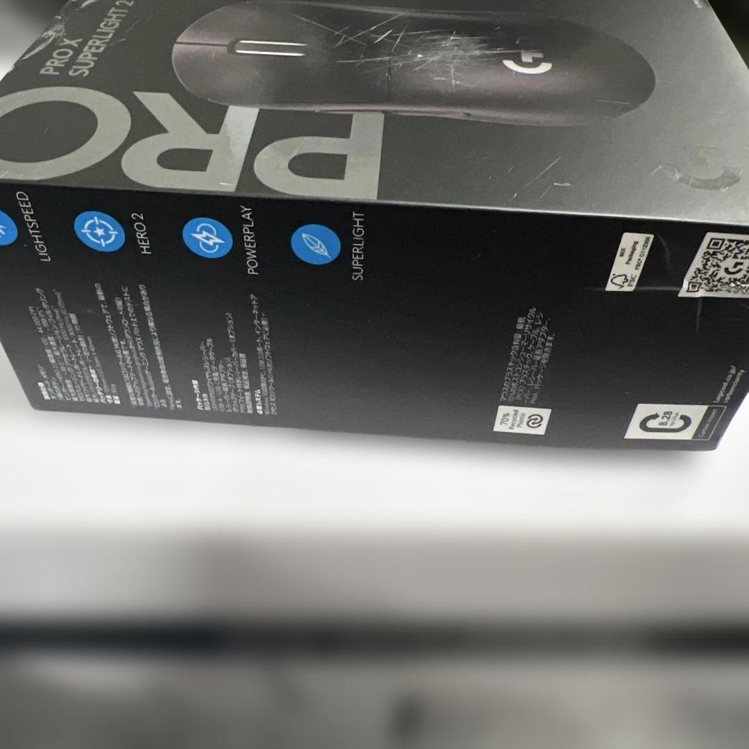 Logicool GPROX SUPERLIGHT2 黒