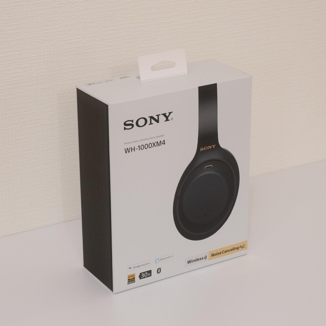 SONY WH-1000XM4 ワイヤレスヘッドホン ブラック