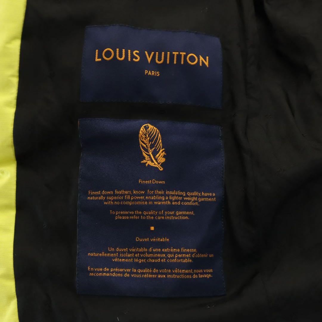 HMLOUIS VUITTON イエローダウンジャケット46