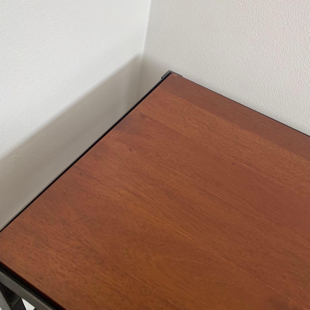 ウニコ/unico ランバーミニ アイアンフレーム シェルフ【廃盤・貴重】