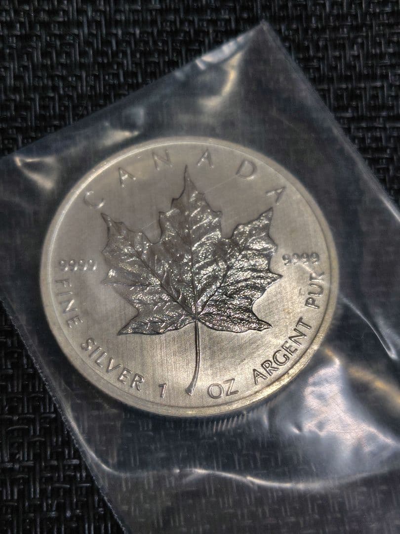 2013カナダ 1オンス純銀メープルリーフ