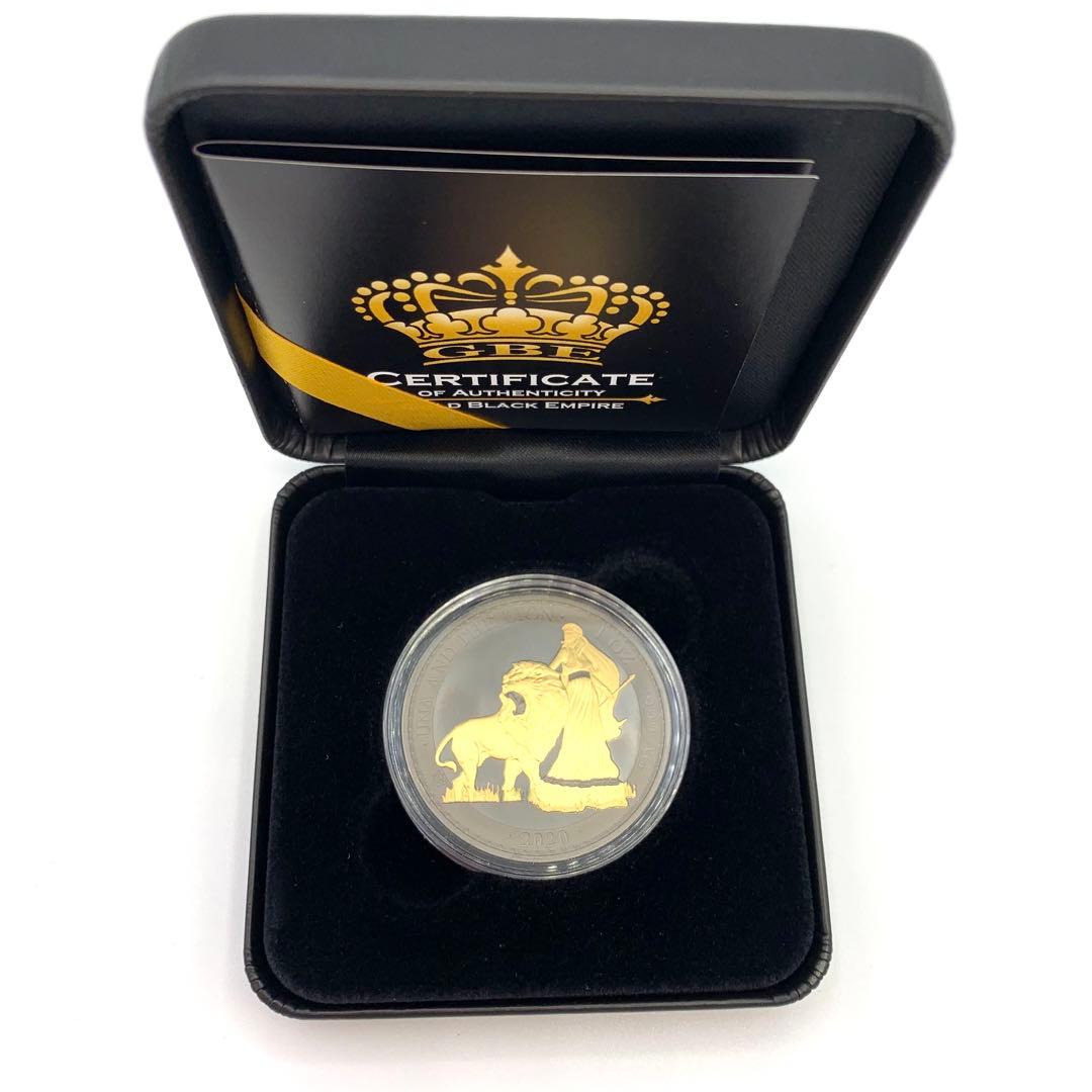 ★最終値下★2020 セントヘレナ　ウナとライオンGBE 限定銀貨 No.186