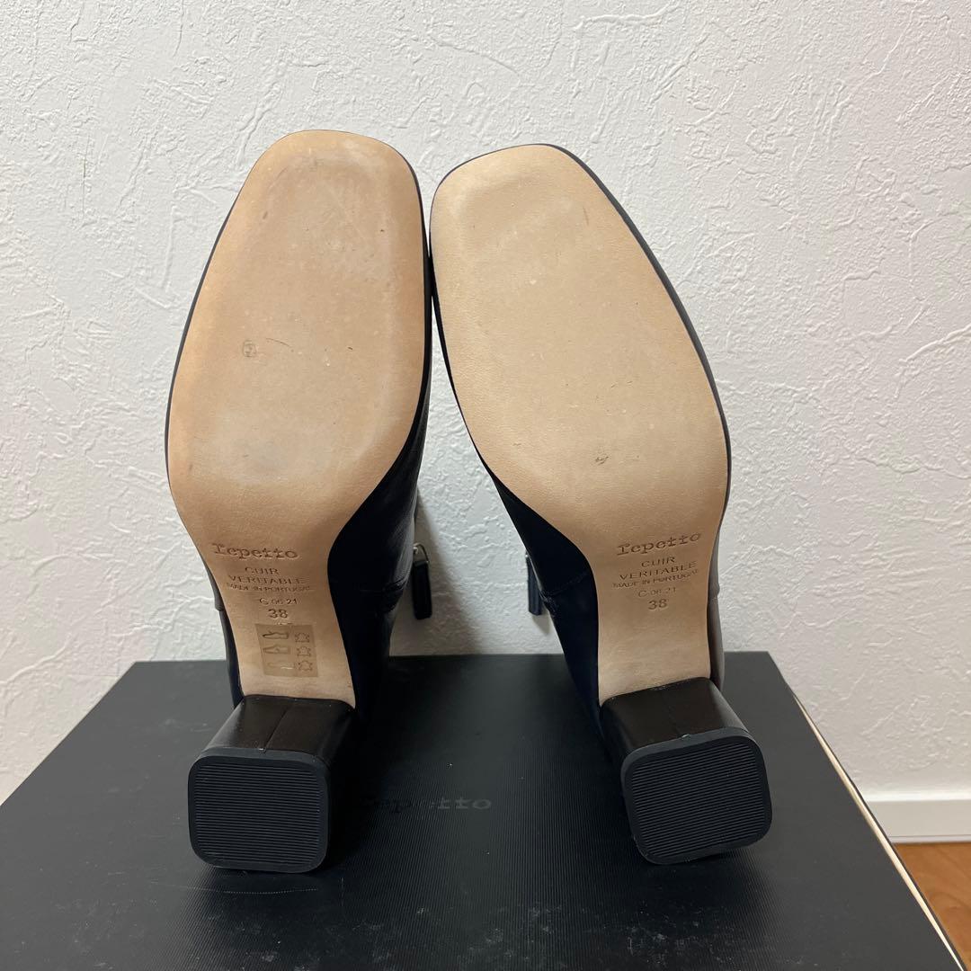 ⭐︎新品未使用⭐︎　Reppetショートブーツ　ネイビー