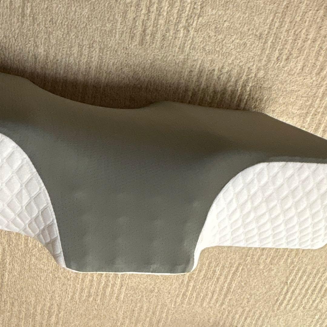 LAOGOT 枕 首が痛くならない ストレートネック 低反発 高通気性 グレー