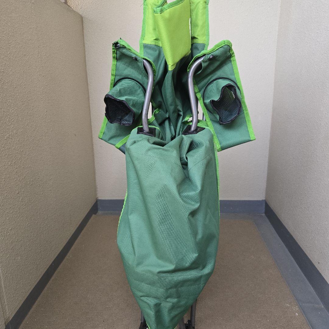 ２脚セット　コールマン　イージーリフトチェアST(グリーン)