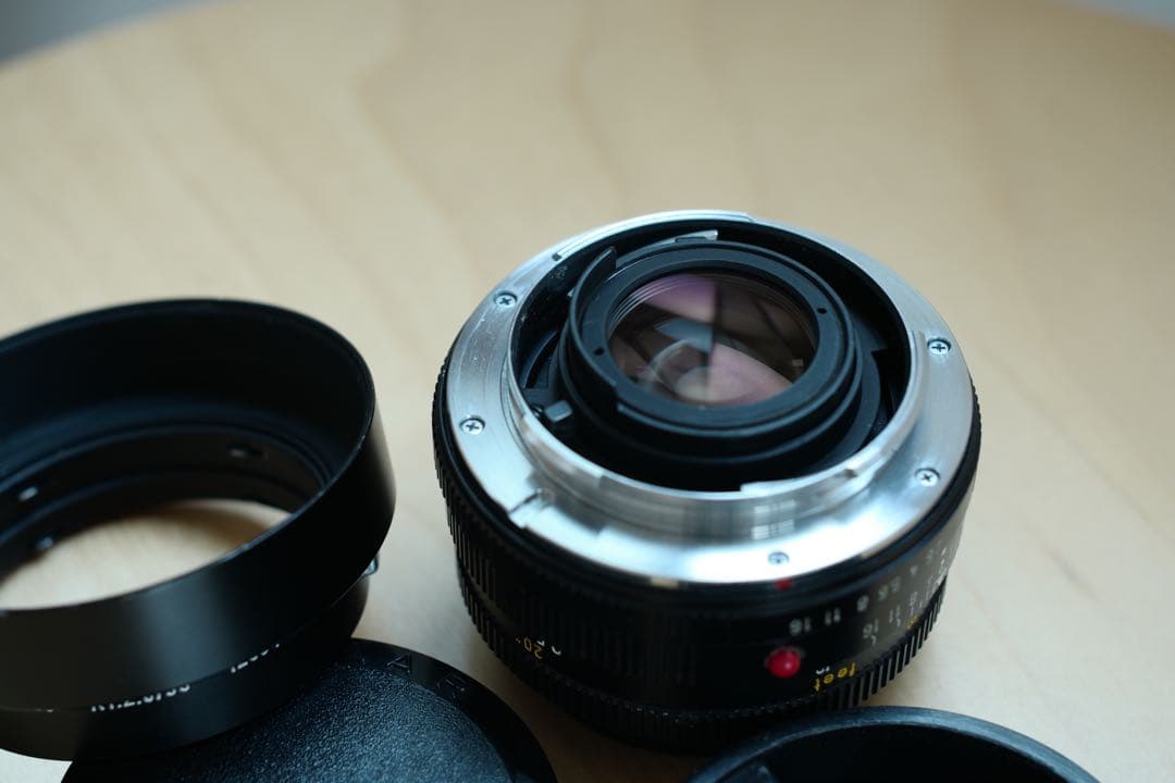 【OH済】ライカR Leitz Wetzlar 50mm f/2 ズミクロン