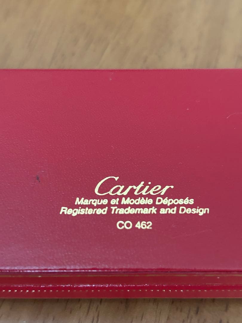 Cartier ゴールド ボールペン 専用ケース付き