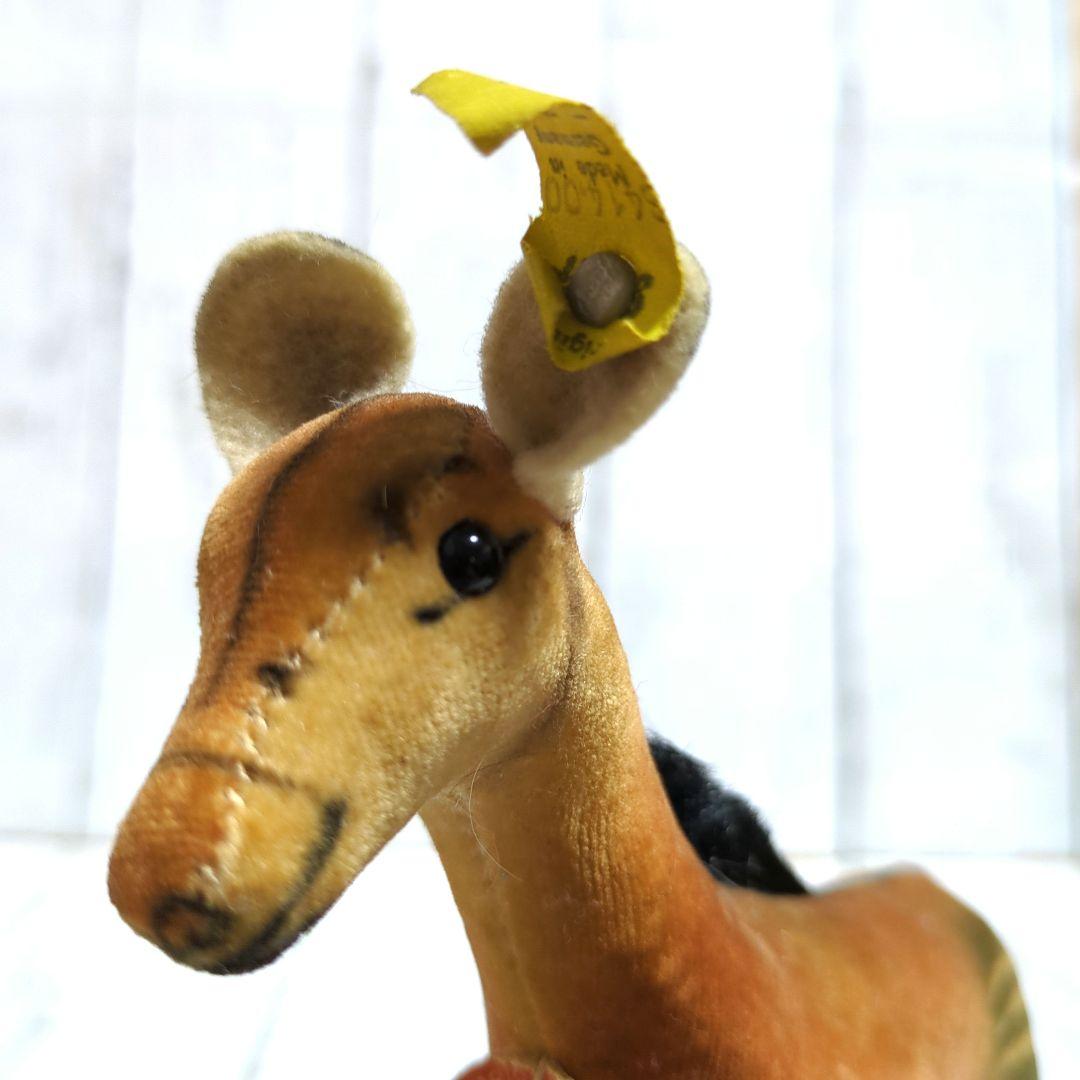 「ゆか様用2点」シュタイフ オカピ&キリン ヴィンテージ Steiff ドイツ