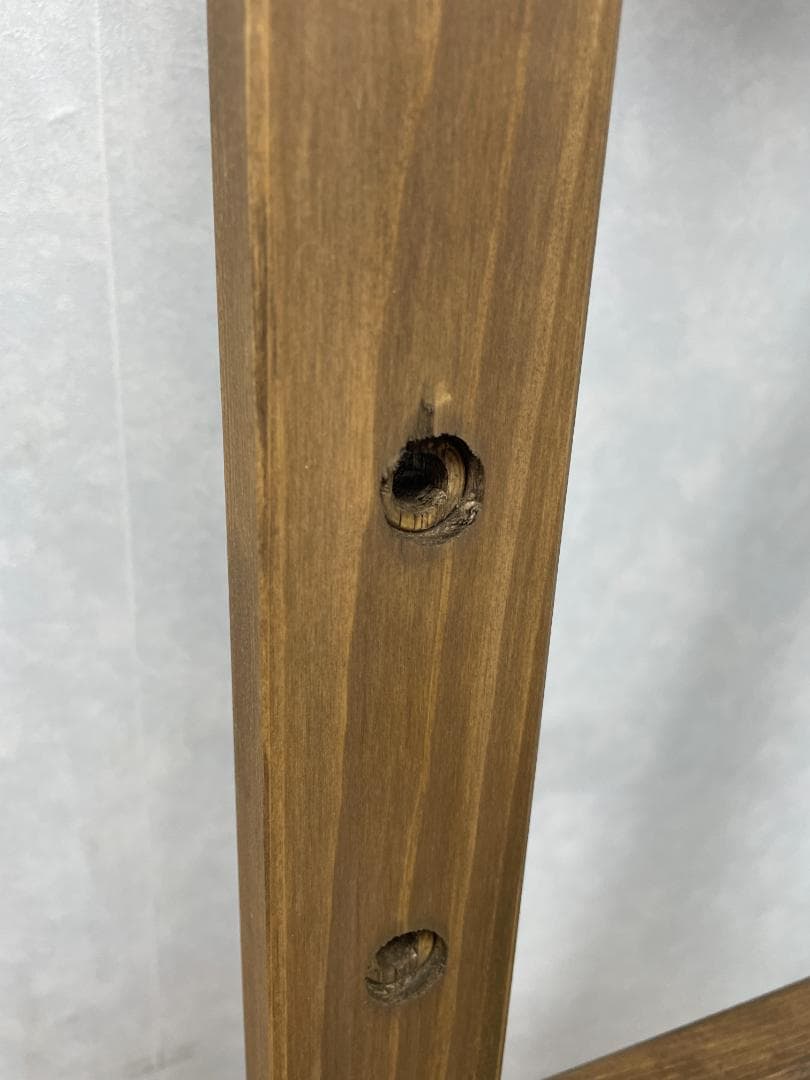 S☆822 国産檜　頑丈突っ張りシェルフ 未使用品