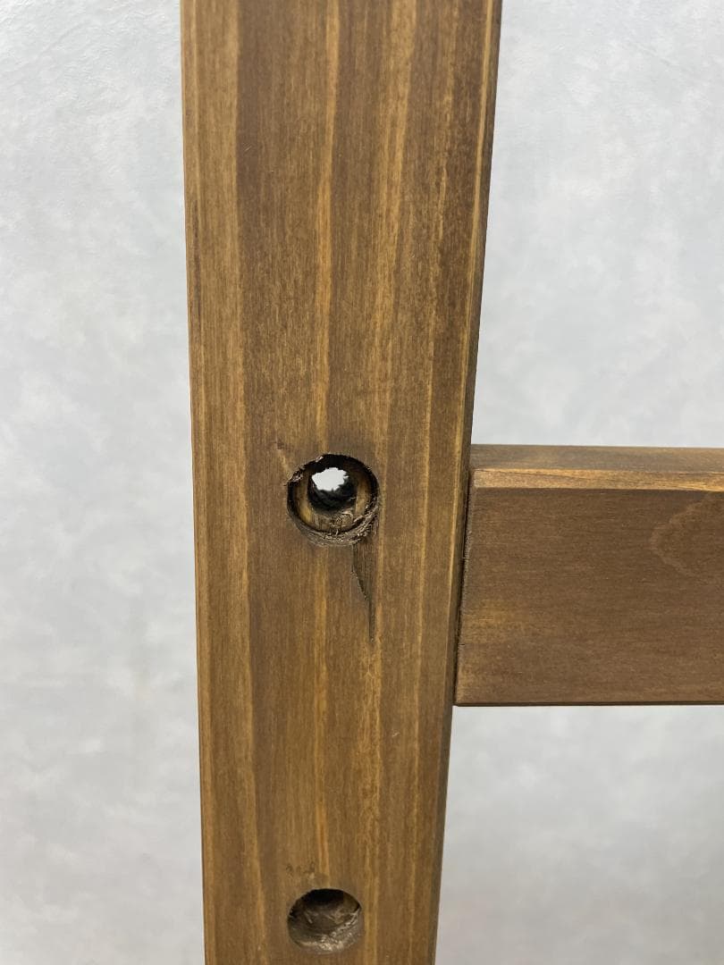 S☆822 国産檜　頑丈突っ張りシェルフ 未使用品