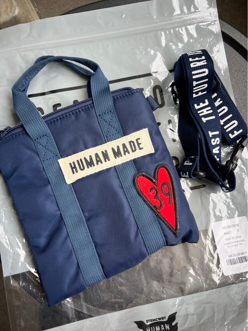 【美品】HUMAN MADE/ヒューマンメイド MINI HELMET BAG