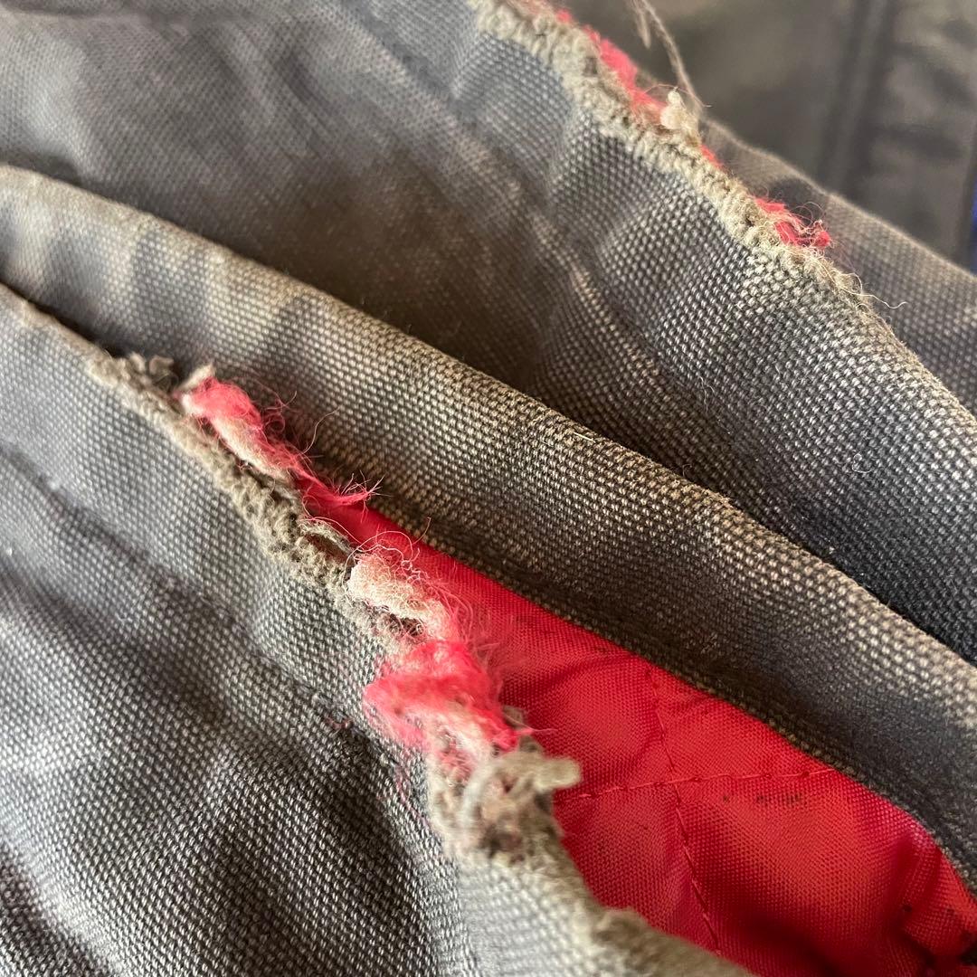 【激レア】カーハートcarhartt ダブルニーオーバーオール　80s星タグL黒