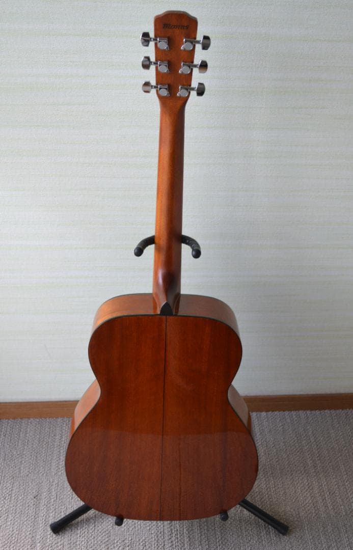 morris F-01TS　モーリス　アコースティック　ギター付属品付