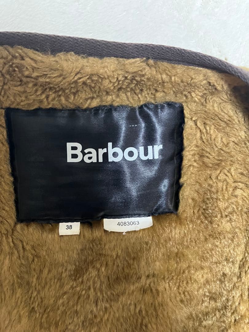 Barbour ブラウン ベスト サイズ38