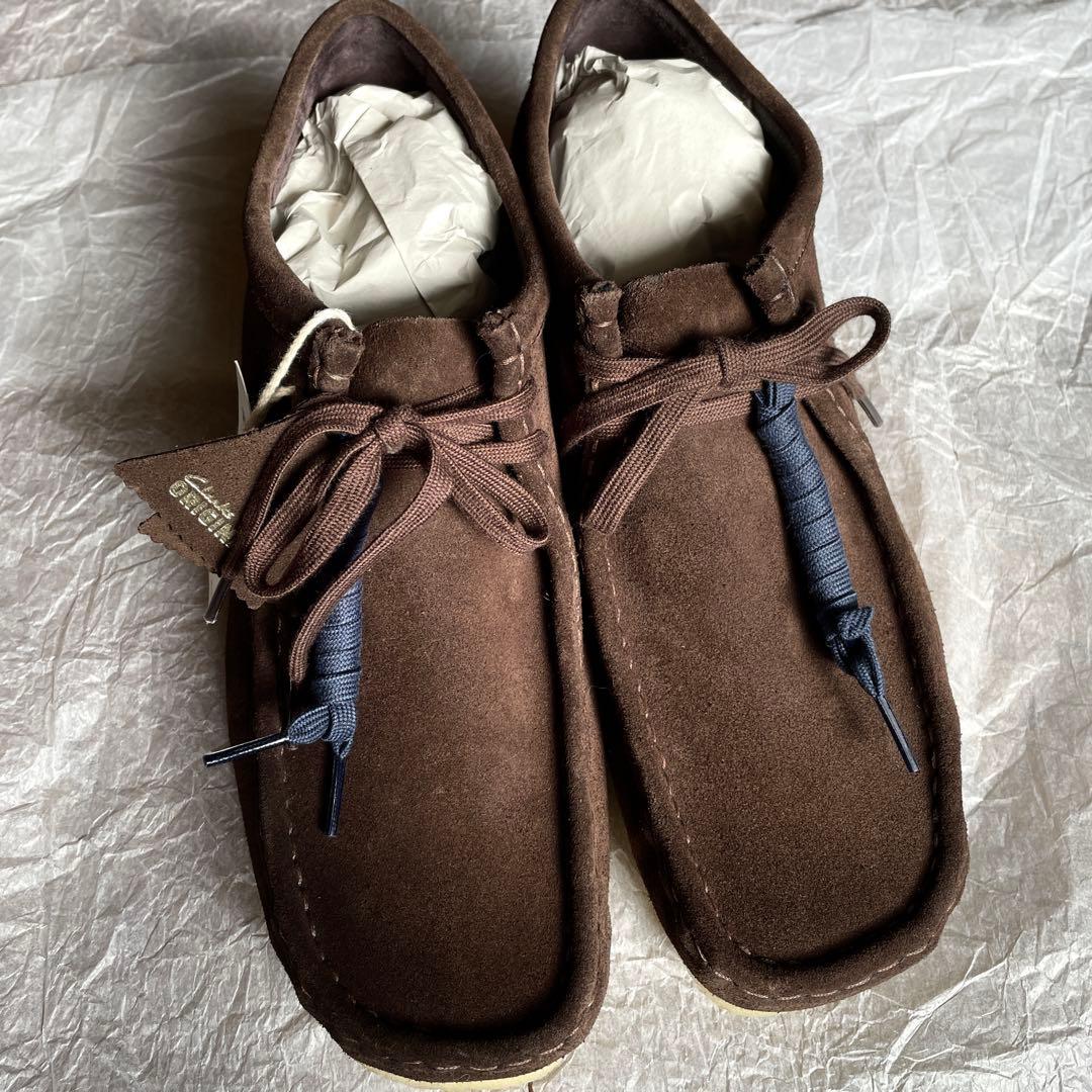 【新品】 Clarks Originals クラークス ワラビー ダークブラウン