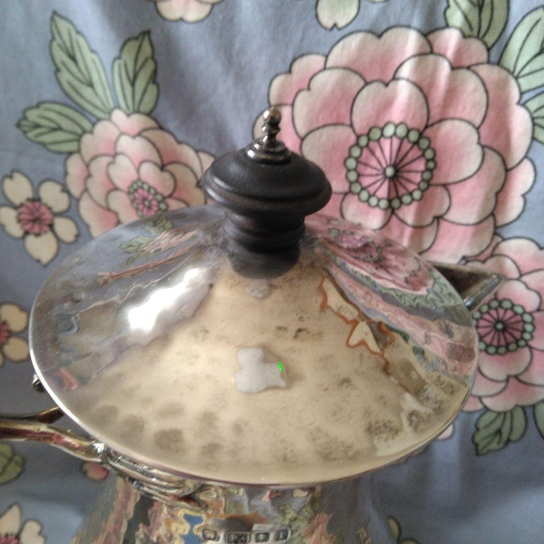 アンティークスターリングシルバー　ティー4点セット