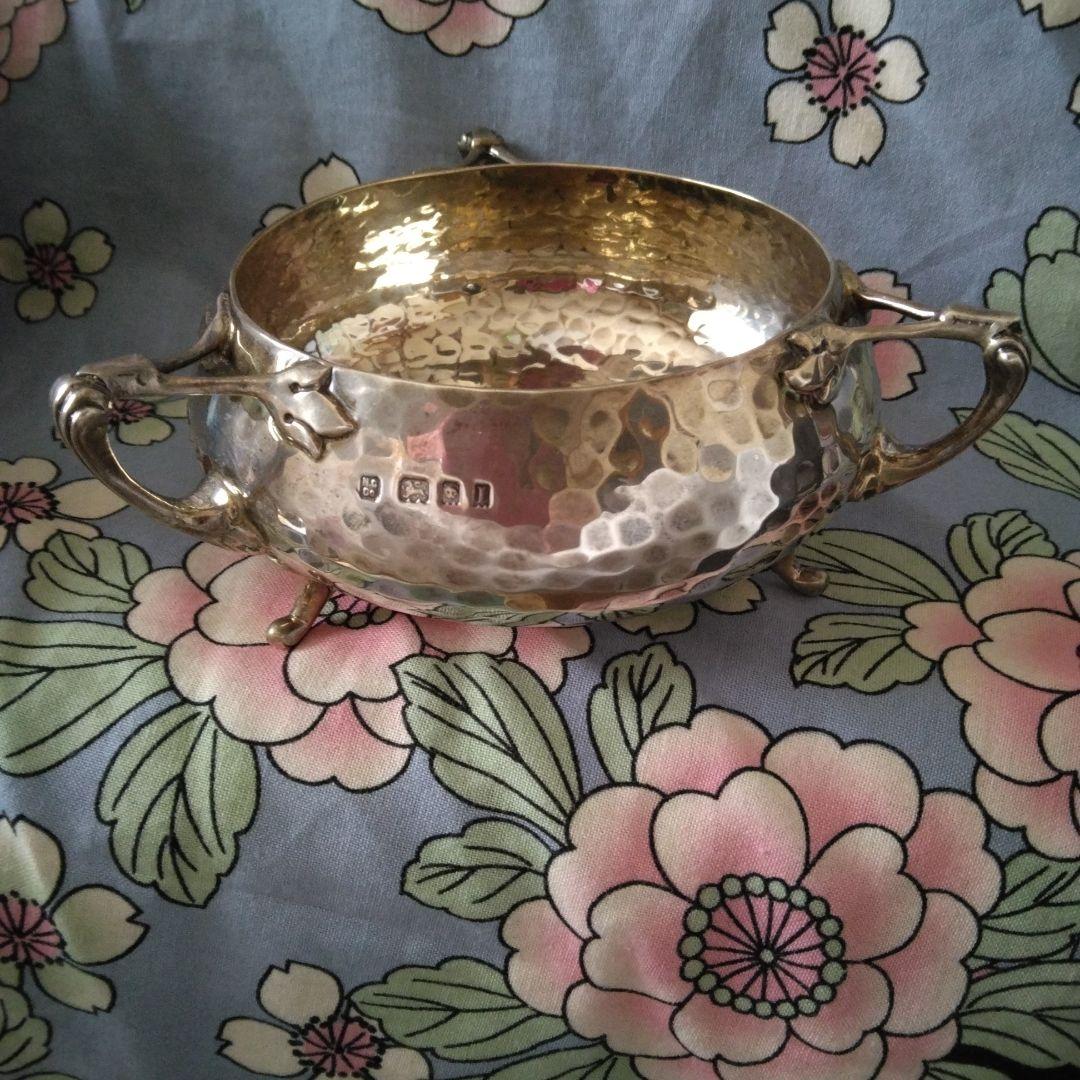 アンティークスターリングシルバー　ティー4点セット