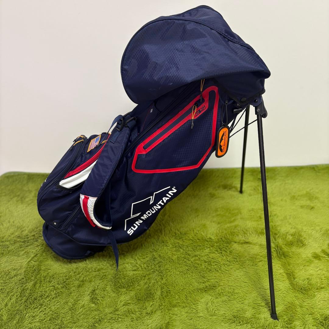 SUN MOUNTAIN ゴルフバッグ スタンドキャディバッグ　フード付き
