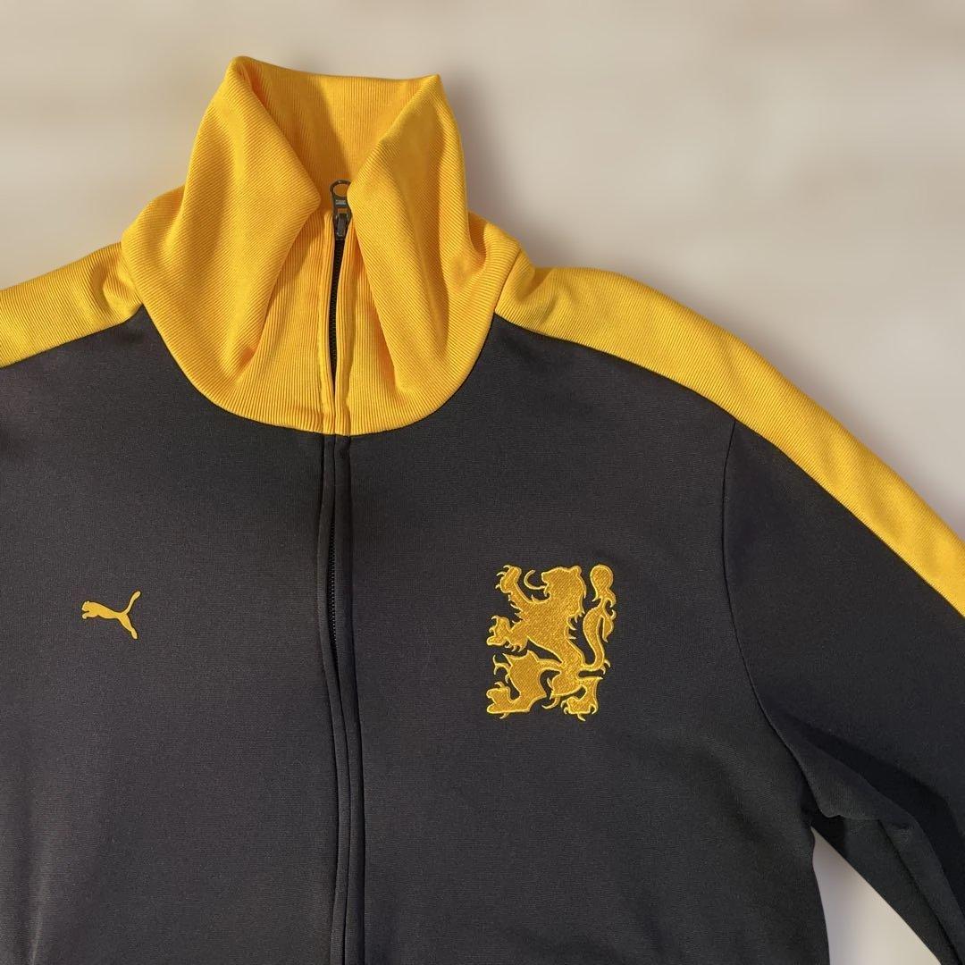 Puma プーマ　オランダ代表　トラックジャケット　黒/黄　ジャージ　00's