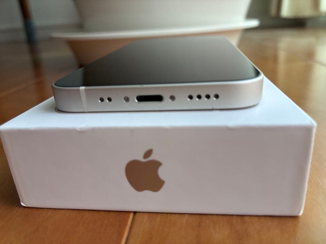 美品 Apple iPhone 13 mini スターライト 本体 98%